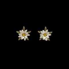 Edelweiss Post Earrings large - Edelweiss Ohrstecker groß "Brigitta"